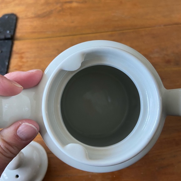 Vintage Hall Bone White China Tea Pot - Picture 4 of 6